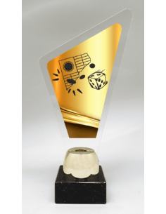 Trofeo figura trapecio deportivo Parchis economico Valencia