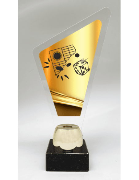 Trofeo figura trapecio deportivo Parchis economico Valencia