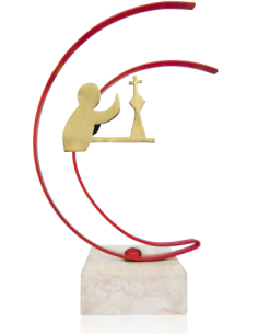 TROFEO FIGURA DE LATON