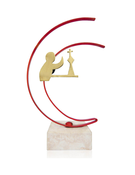 TROFEO FIGURA DE LATON