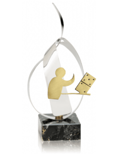 044 Trofeos de DOMINO&nbsp;economicos personalizados en Valencia