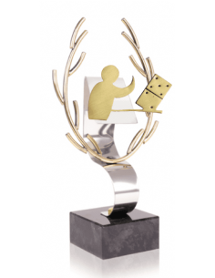 038 Trofeos de DOMINO&nbsp;economicos personalizados en Valencia