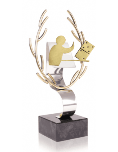 038 Trofeos de DOMINO&nbsp;economicos personalizados en Valencia