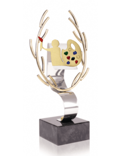 045 Trofeos de PINTURA&nbsp;economicos personalizados en Valencia