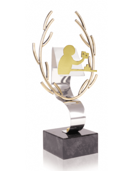 046 Trofeos de POKER&nbsp;economicos personalizados en Valencia