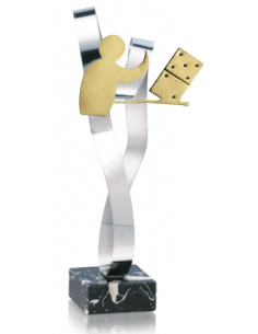 052 Trofeos de DOMINO&nbsp;economicos personalizados en Valencia