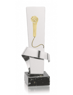 010 Trofeos de MICROFONO&nbsp;economicos personalizados en Valencia