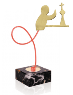 TROFEO FIGURA DE LATON