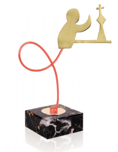 TROFEO FIGURA DE LATON
