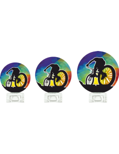 Trofeo De Ciclismo BTT De Diseño Cristal