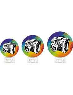 Trofeo De Fotografia De Diseño Cristal