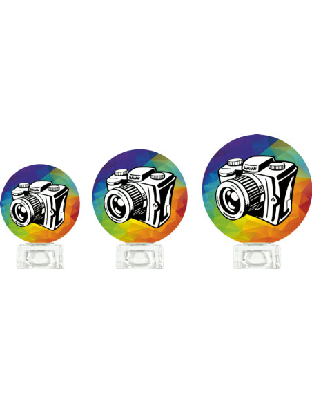 Trofeo De Fotografia De Diseño Cristal