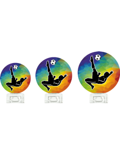Trofeo De Futbol De Diseño Cristal