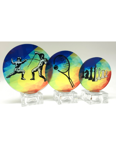 Comprar Trofeos de cristal de Padel, trofeos económicos en Valencia
