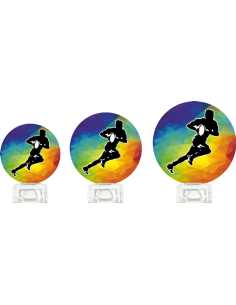 Trofeo De Rugby De Diseño Cristal