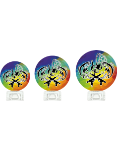 Trofeo De Caza Submarina De Diseño Cristal