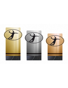 Trofeo De Balonmano Femenino De Diseño Metacrilato