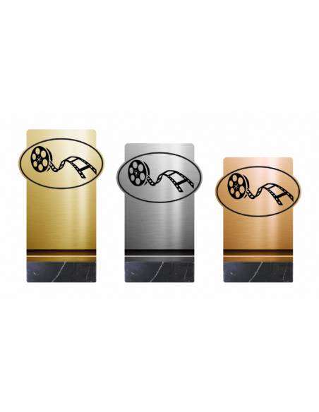 Trofeo De Cine De Diseño Metacrilato