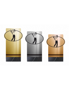 Trofeo De Golf De Diseño Metacrilato