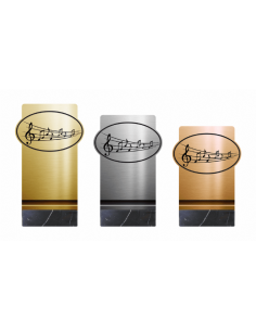 Trofeo De Musica De Diseño Metacrilato
