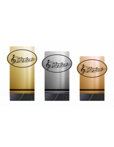 Trofeo De Musica De Diseño Metacrilato