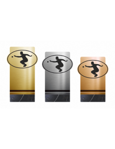 Trofeo De Petanca De Diseño Metacrilato