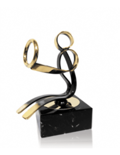 0100AU Trofeo figura laton deportivo AUTOMOVILISMO economico Valencia