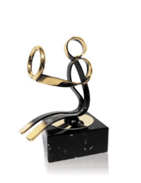 0100AU Trofeo figura laton deportivo AUTOMOVILISMO economico Valencia