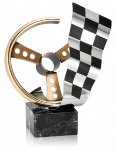 Figura Laton Automovilismo 0615Au