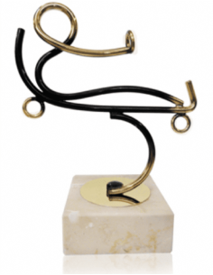 0701GK Trofeo figura laton deportivo AUTOMOVILISMO economico Valencia