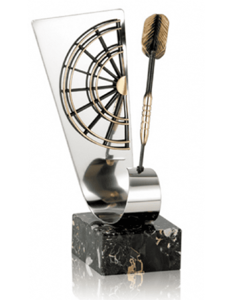 0595DAR Trofeo figura laton deportivo DARDOS economico en Valencia