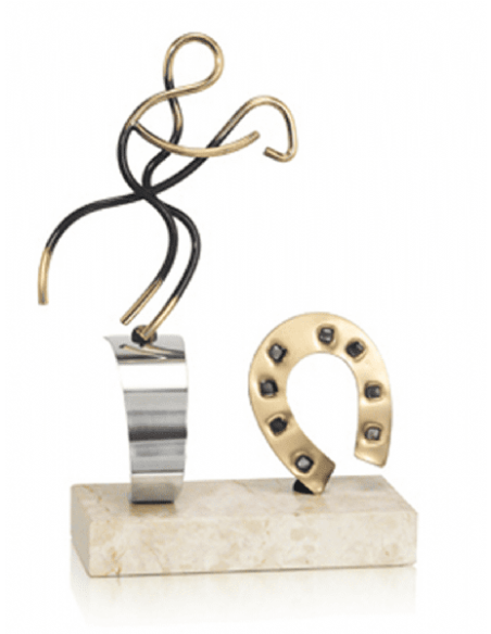 Figura Laton Hipica 0536Hip