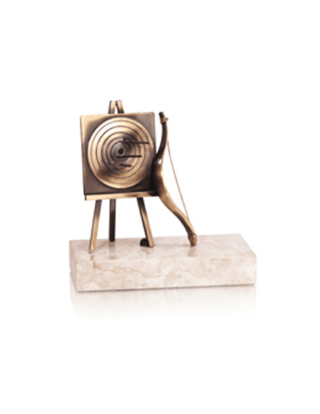Figura Laton Tiro Con Arco 0596Tca