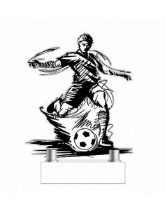 Trofeo De Futbol De Metacrilato Recortado