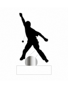 Trofeo De Pilota De Metacrilato Recortado