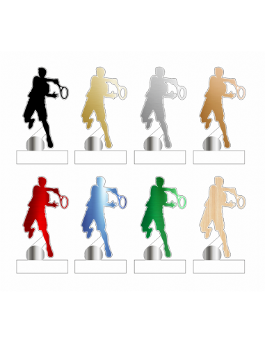 Trofeo de Tenis Masculino de diseño en metacrilato