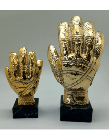Guante Dorado de frente