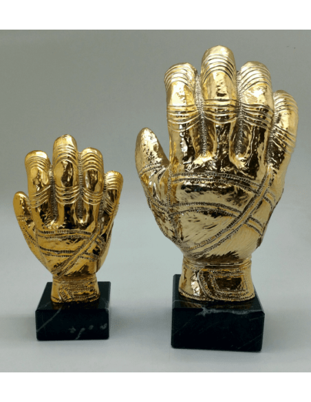 Guante Dorado de frente
