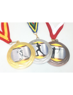 Medalla Deportiva 7 CM Con Cinta Ancha