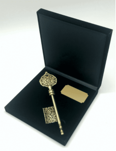 Llave De La Ciudad Con Estuche De Terciopelo