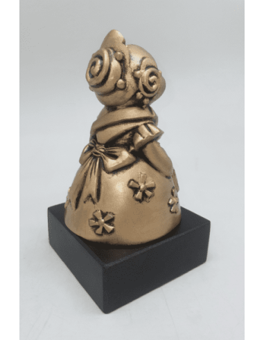 FIGURA CORPOREA DE FALLERETA COLOR DORADO regalos-y-articulos-falleros productos