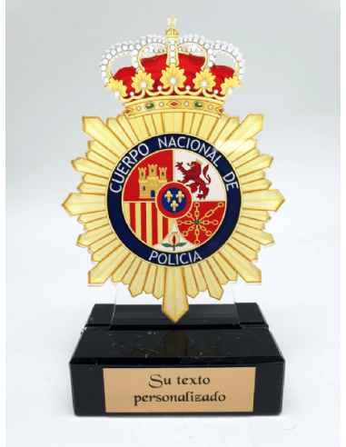 Regalo homenaje Cuerpo Nacional de Policía: Despedidas.