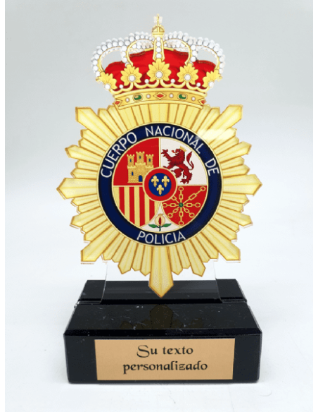 Regalo homenaje Cuerpo Nacional de Policía: Despedidas.