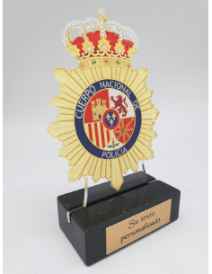 Regalo homenaje Cuerpo Nacional de Policía: Despedidas.