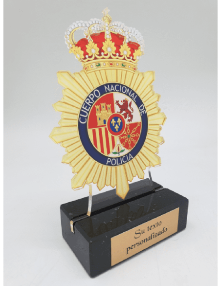 Regalo homenaje Cuerpo Nacional de Policía: Despedidas.