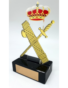 Homenaje Guardia Civil de Metacrilato: Coleccionismo Militar