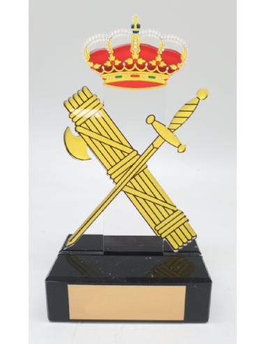 Homenaje Guardia Civil de Metacrilato: Coleccionismo Militar