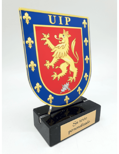 Comprar Placa Homenaje UIP Policía Nacional Metacrilato