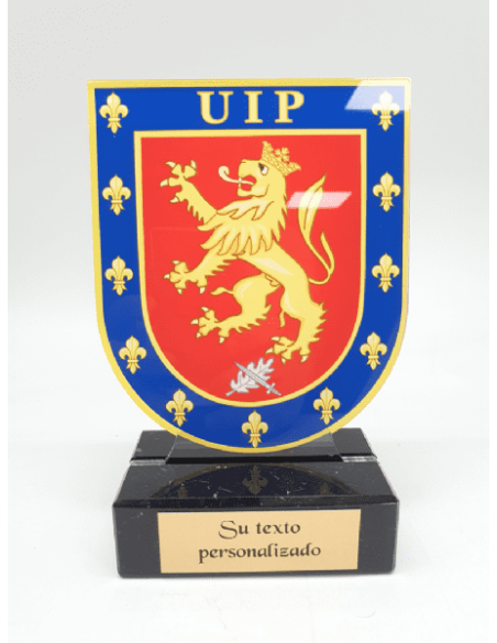 Comprar Placa Homenaje UIP Policía Nacional Metacrilato