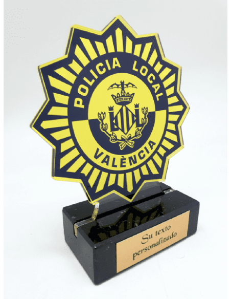 Comprar Placa Honor Policía Local de Valencia